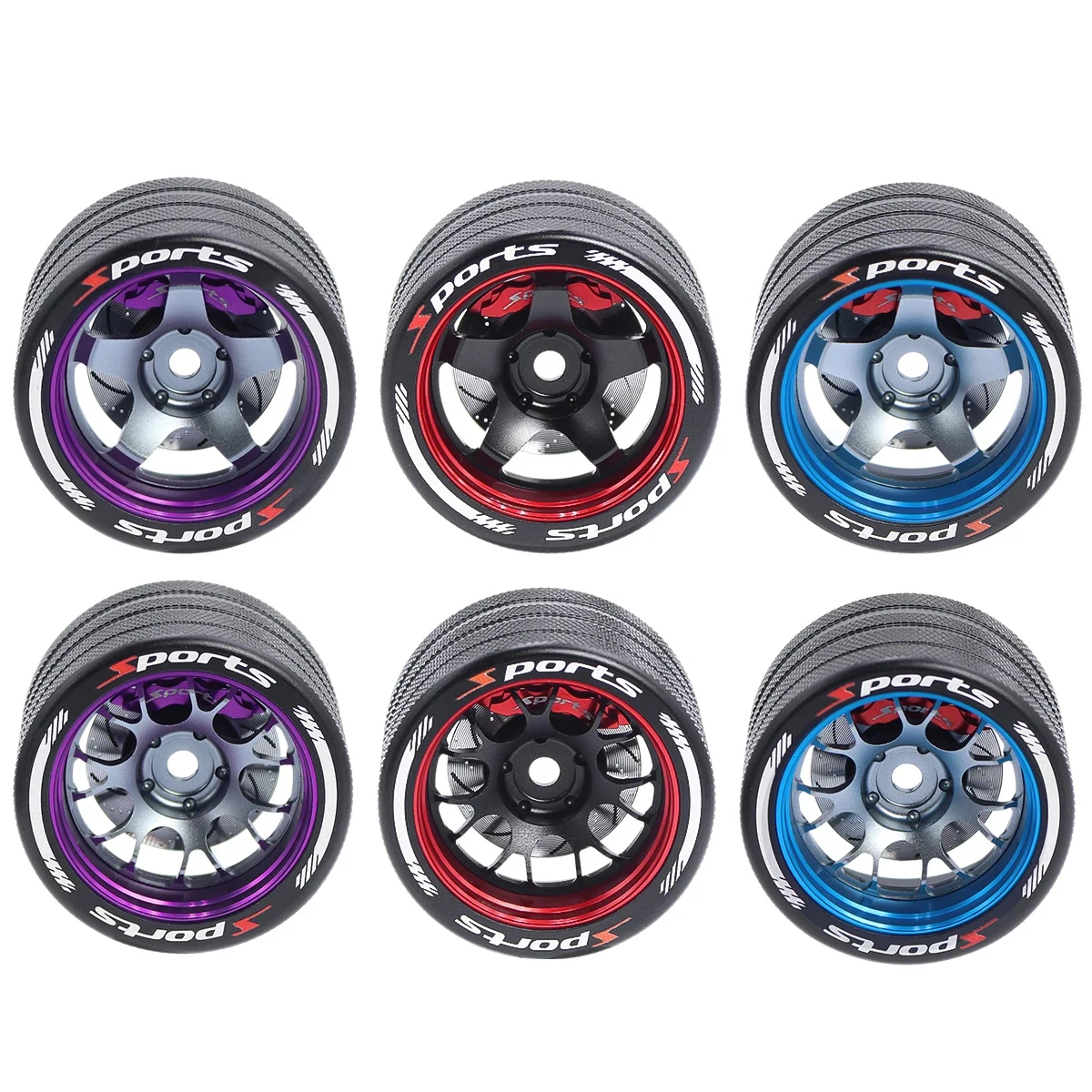 Per Sanwa Mt4/Mt5/M12/M17 Futaba 4Px/7Px/10Px Flysky Nb4 Ko Ex Next Wfly X9 Volante Rc Telecomando Volantino In Metallo