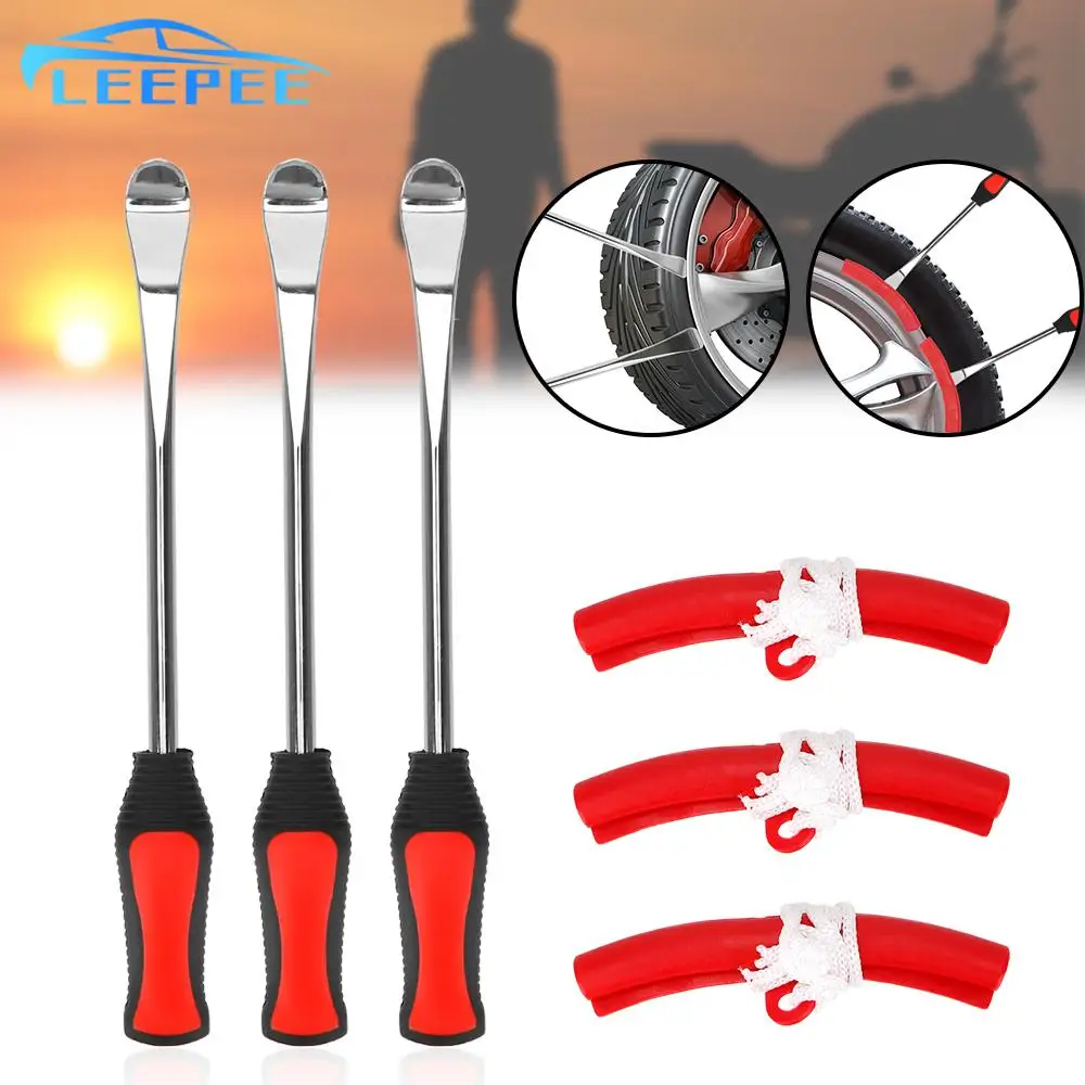 Set 4 Leve Per Pneumatici E Proteggi Cerchi - Kit Montaggio Gomme Per Auto E Moto - Foto 4