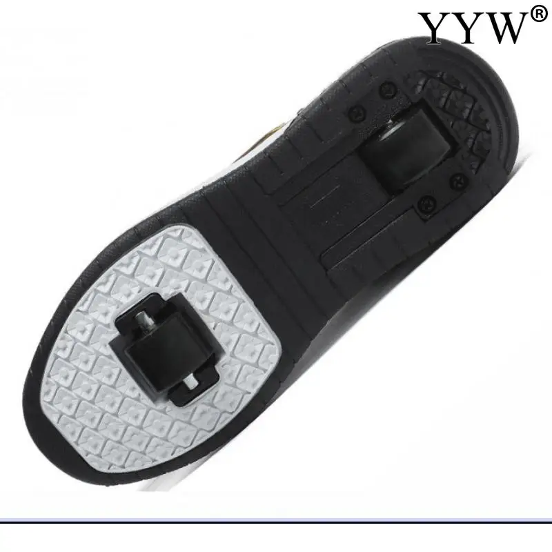 Kids Roller Shoes 2 Wheels Detachable Outdoor Blade Flying Breathable
