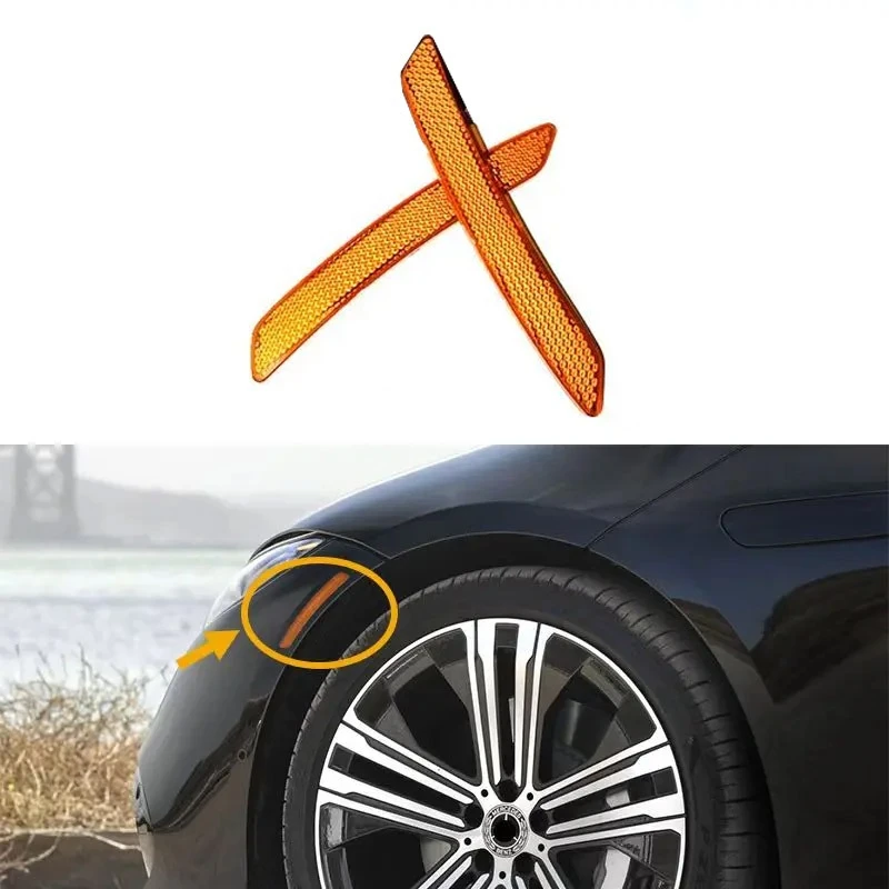 Reflective Car Sticker 2pcs Car Reflective Sticker Car Door Stickers Decal Warning Reflective Tape Strips 3 Colors Safety Mark Auto Reflector Stickers