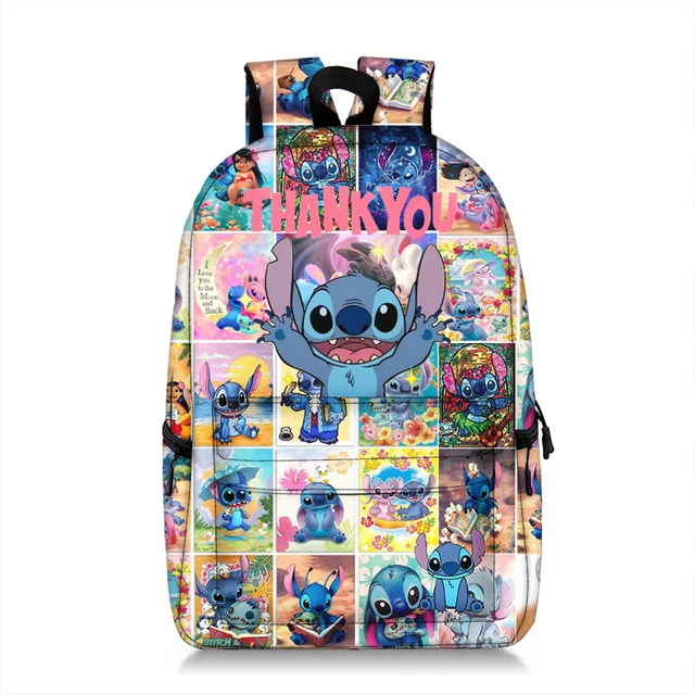 Disney Lilo y Stitch Mochilas Escolares, Mochila Niña de Gran