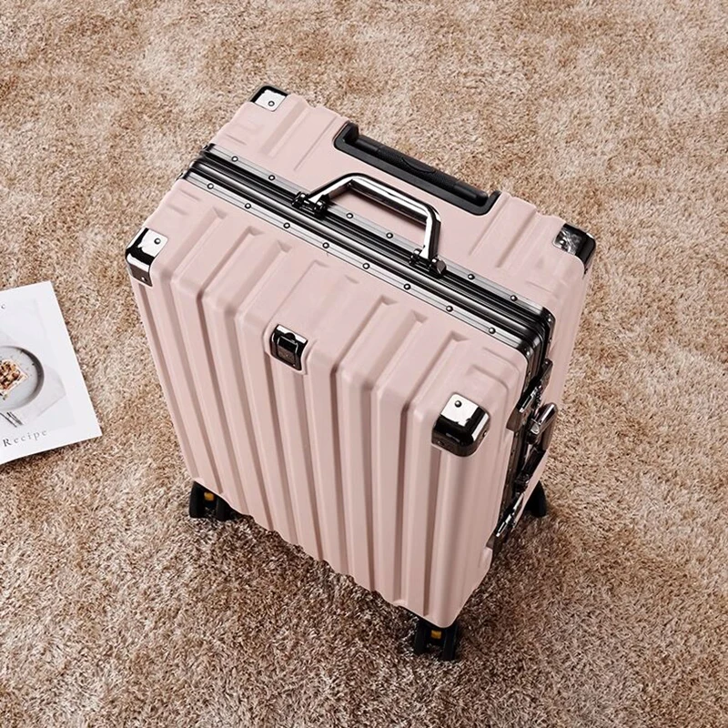 Plane luggage can board travel suitcase travel bag pull bar suitcase female wear-resistant can sit strong durable thick luggage male pull rod trolley box