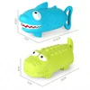 Kids Pull-Out Water Gun Toys For Children Shark Cartoon Design Summer Play Beach Watergun Sprinkler Bathroom Shower Bath Toys 6
