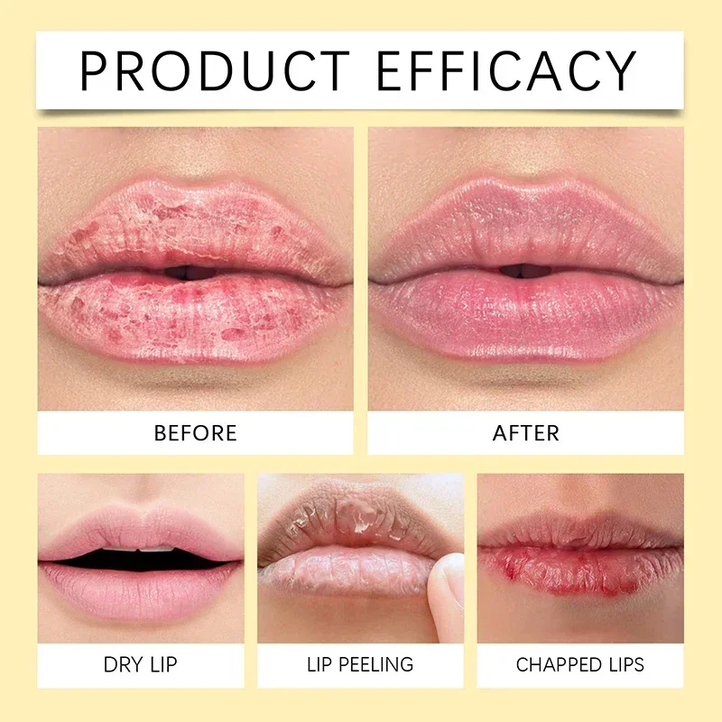 Lemon Ginger Lip Balm Remove Dark Balm Lighten Melanin Mask Gloss Oil Exfoliatings Clean Moisturizing Korean Lip Care Products 2