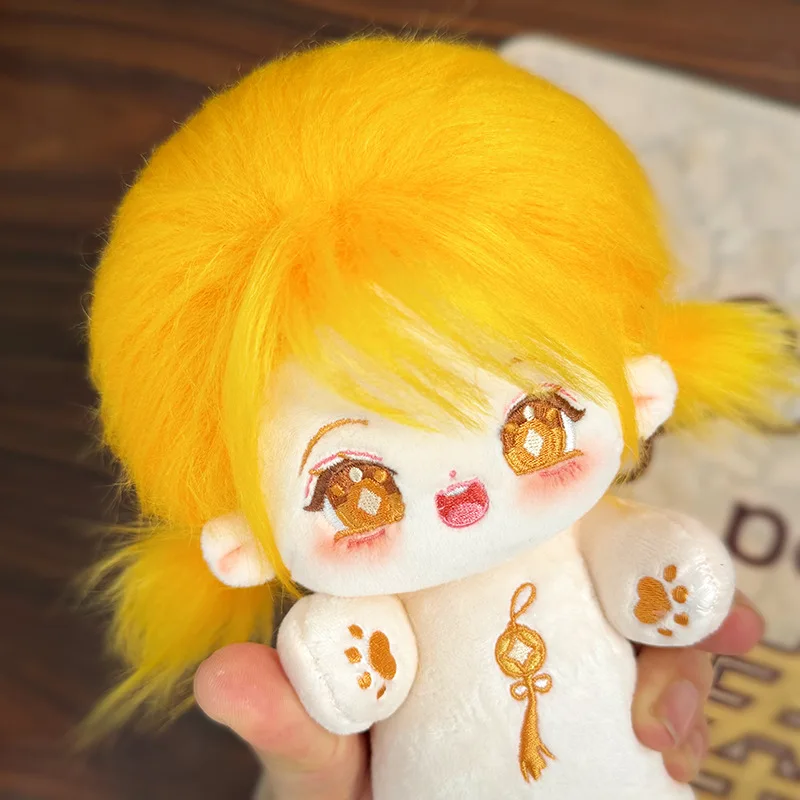 thumbnail image 1 of Muñeca de algodón de felpa Kawaii, figura de súper estrella rellena, 12 Constelaciones, cuerpo gordo, puede cambiar la ropa, regalo, 20cm, 1 of 5