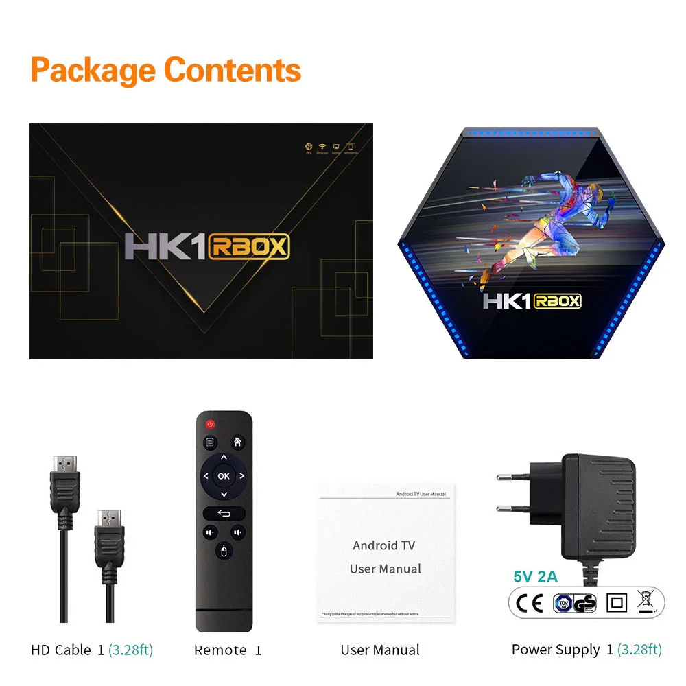 

HK1 RBOX R2 Set-top Box RK3566 Android 11 8K HD Box 4G 64G Smart TV Box High-definition Network Player