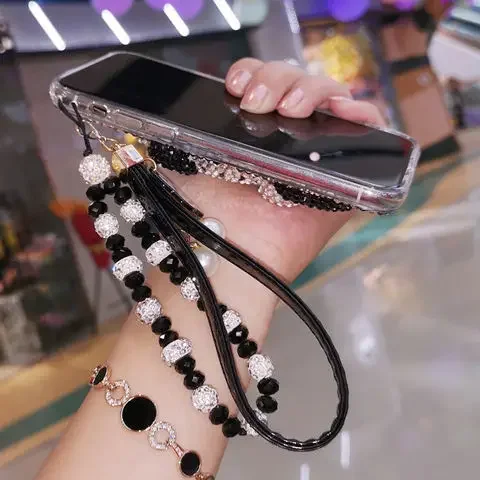 For iPhone 15 Pro Max iPhone 8 Plus Phone 14 7 12 11 13 Case iPhone case phone case Rhinestone Protective Case Silicone Xs Drop-Resistant Trendy Female