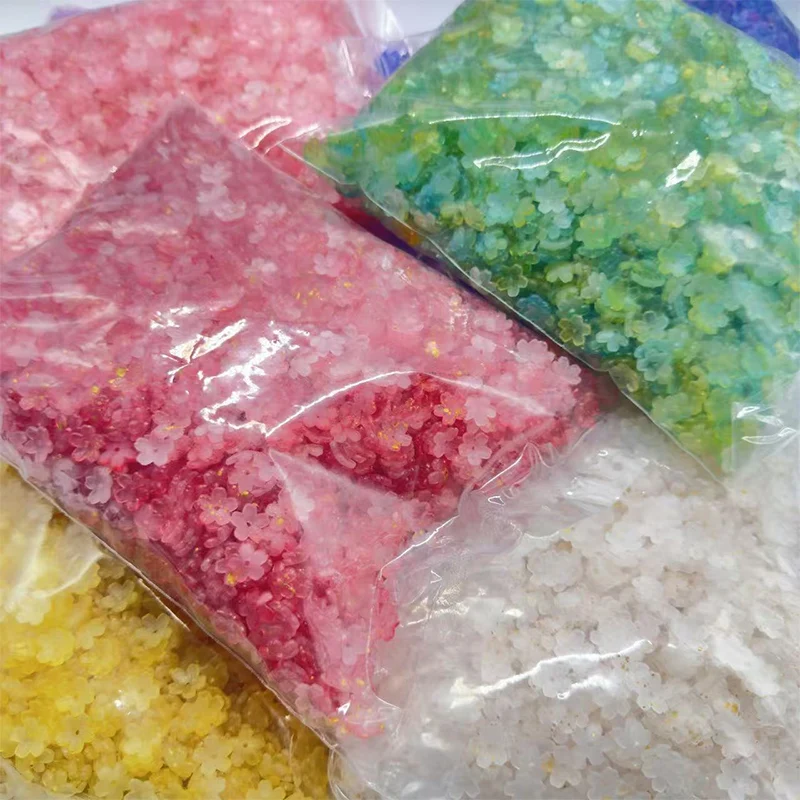 100Pcs Flower Acrylic Spacer Beads Jewelry Making DIY Bracelet Necklace Accessories