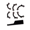 6pcs/set Nose Clip Corrector Massage Tool Nose Up Lifting Shaping Clip Clipper Shaper Bridge Straightening Women Girl Nose Massa 1