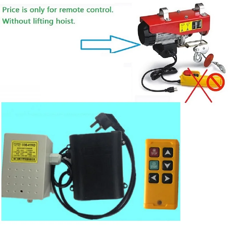 AC220V-240V 1-phase wireless industrial remote control for PA200