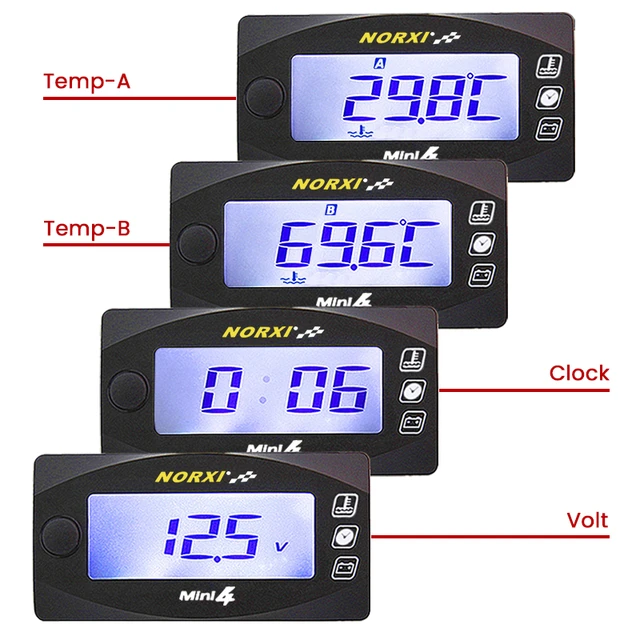 Koso Thermometer Dual Mini 4