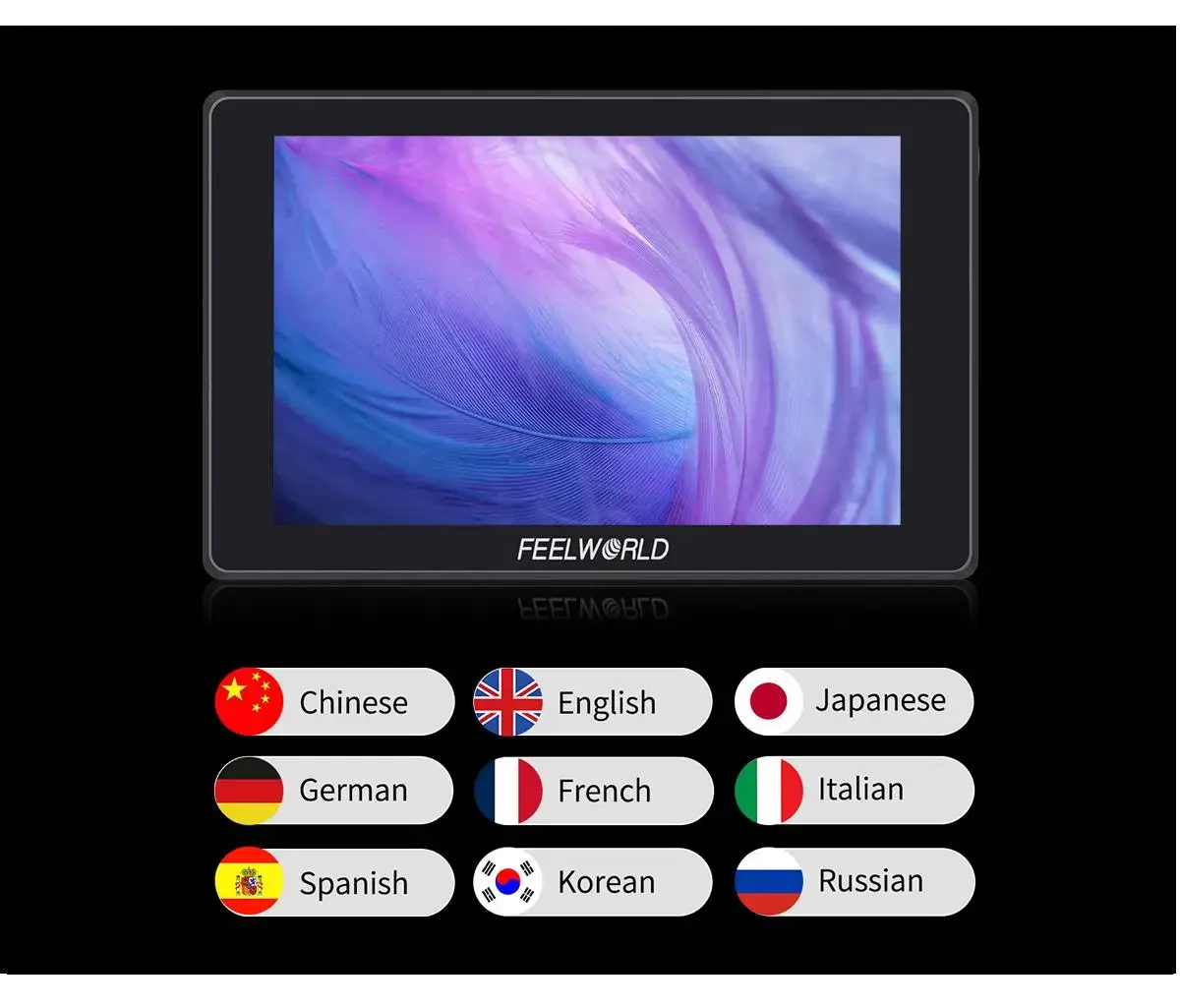SH7 7-inch Monitor SDI/HDMI-compatible Input/Output Cross Conversion Monitor Ult