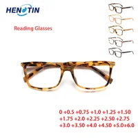 Henotin Bestselling Tortoiseshell Reading Glasses Metal Hinge Men Women HD Reader Eyeglassse Fashion Oval Decorative Eyewear 1