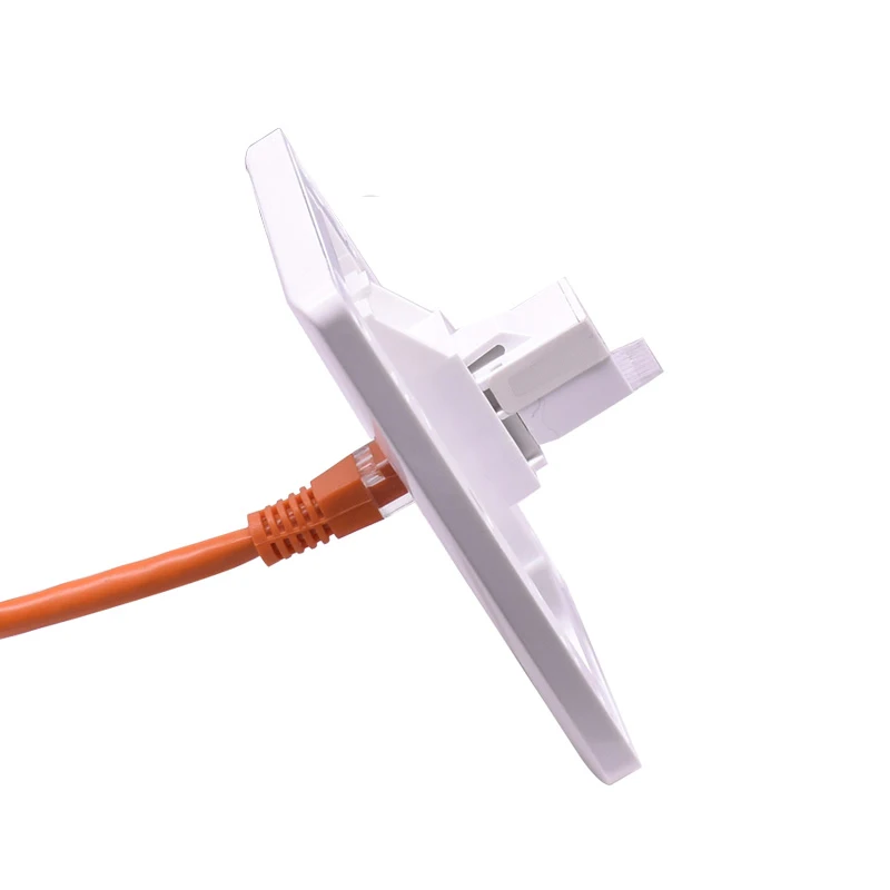 Рисунок 5 - Модульный сетевой панельный разъем rj45
