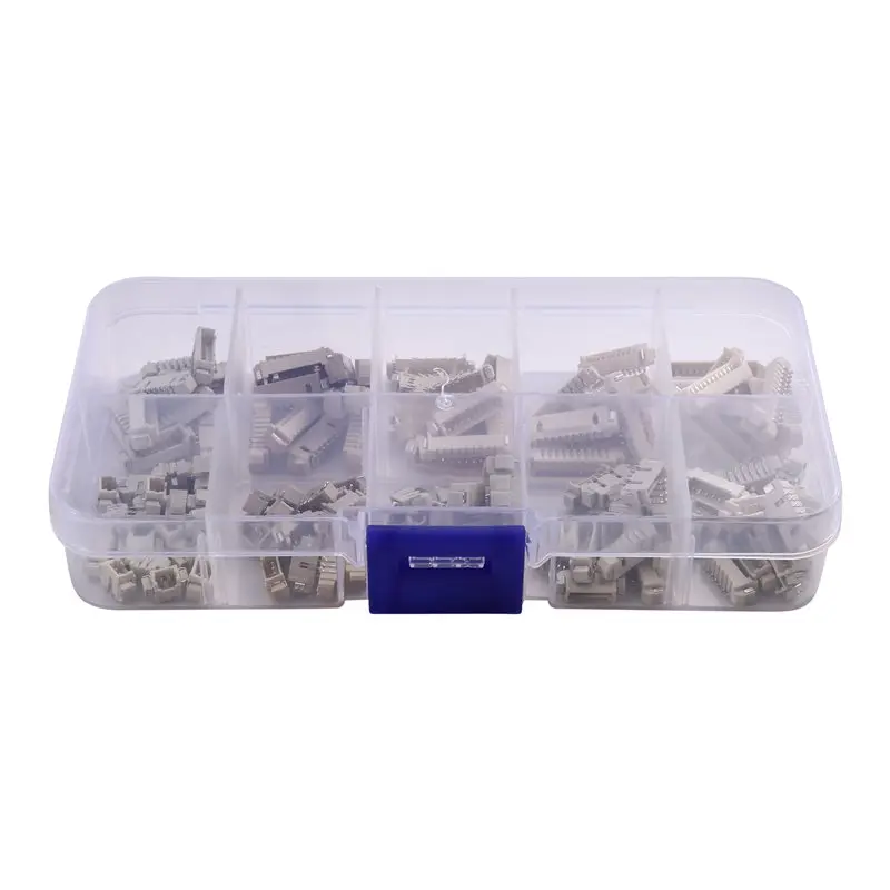 ABZZ-MX1.25 1.25Mm SMT 헤더 IC 소켓 및 플러그 어댑터 2/3/4/5/6/7/8/9/10/12P 측면형 직각 디자인