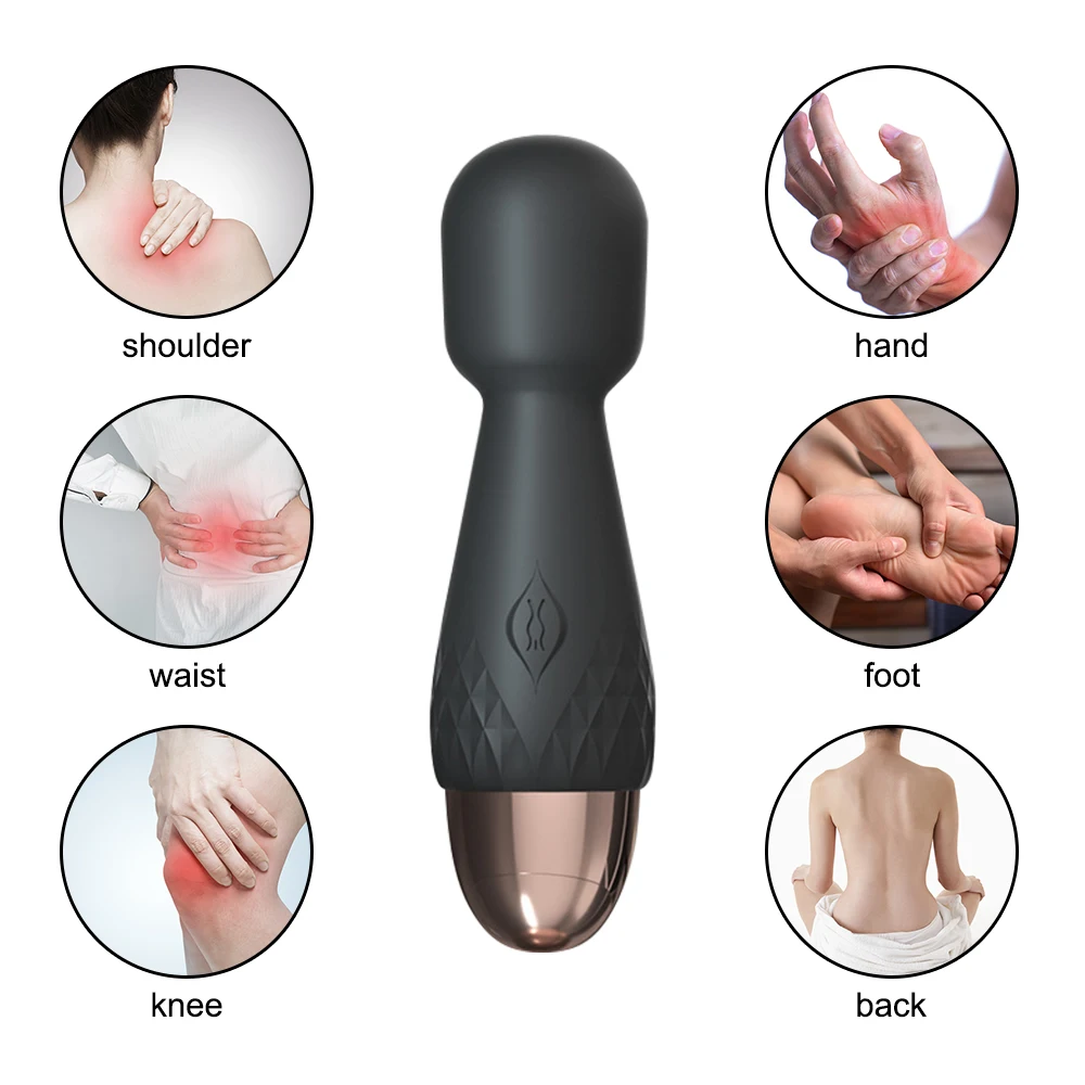 Short Magic 10cm Wand Vibrators for Women Nipple Clitoris Stimulator l Anal Plug Female Masturbator Ana Pug Femae_voghion.com