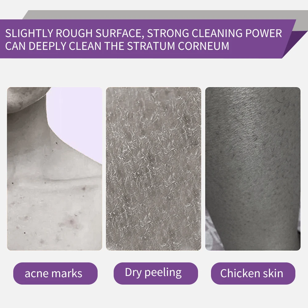 3 pieces of exfoliating net, African bath sponge towel, shower net, body washing net suitable for smoother skin, daily use 2