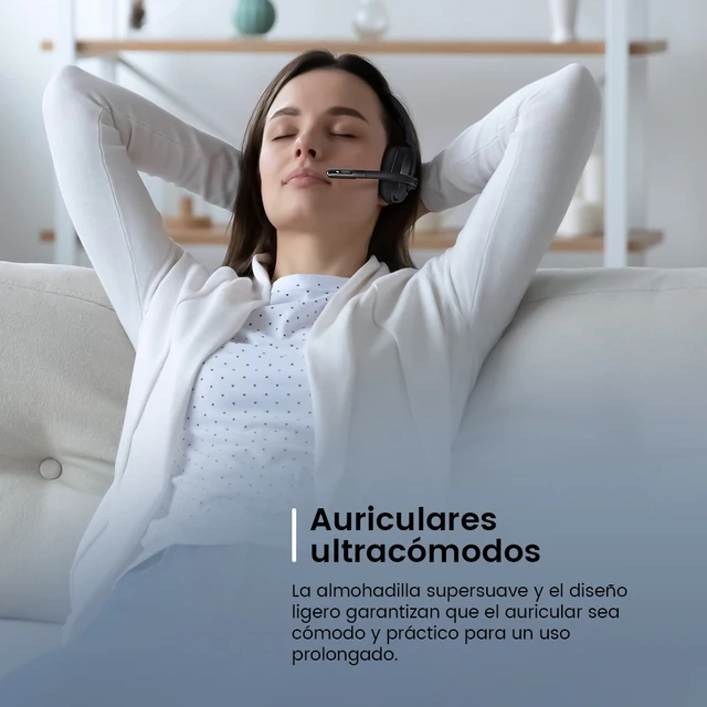 Diadema Con Microfono Bluetooth EKSA-H5 SE Bluetooth 5,0 Auricular