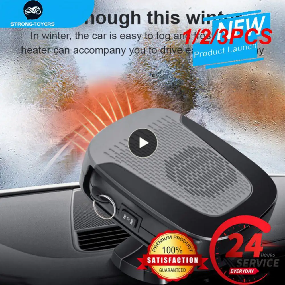 

1/2/3PCS Car Heater, Portable Car Heater 12V 150W Car Windshield Defogger Fast Heating & Cooling Fan 2 in 1 Modes Car Heater