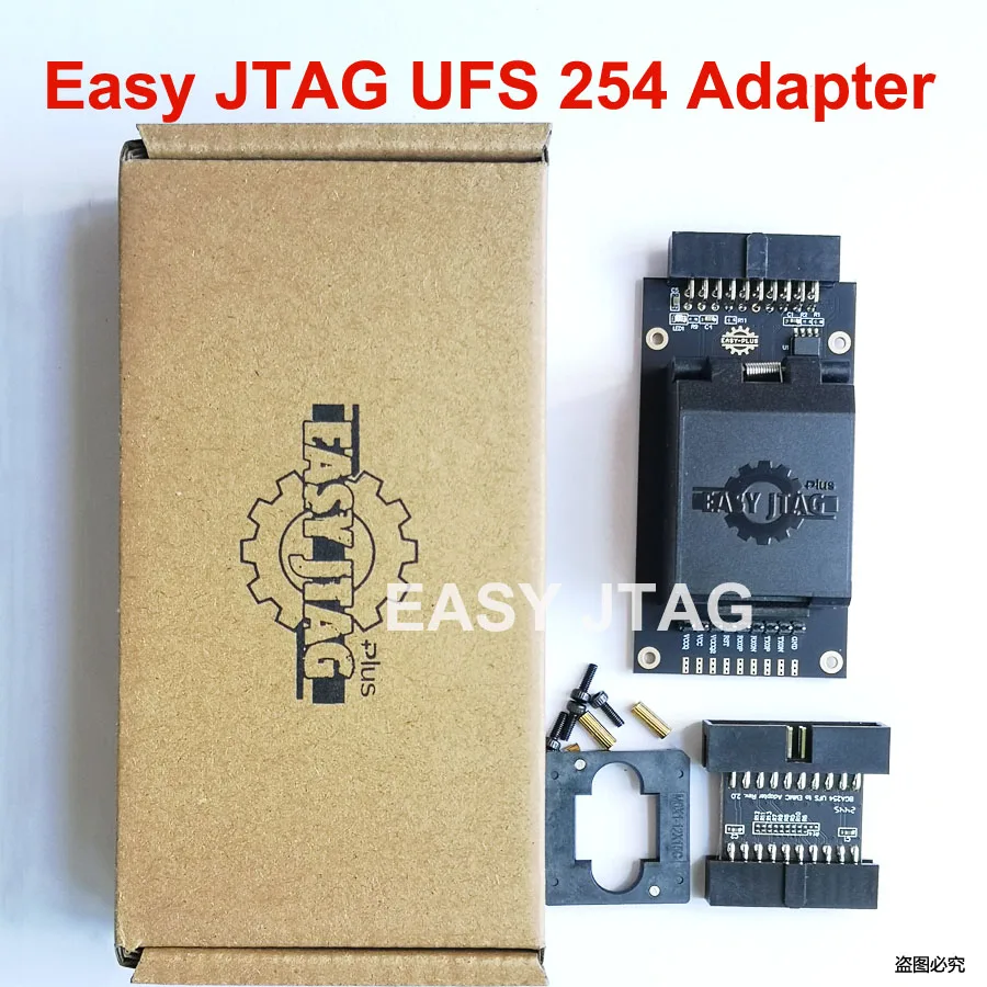 오리지널 BGA-254 2-in-1 UFS/EMCP 소켓 어댑터는 Z3X Easy Jtag Plus 박스용으로 제작되었습니다.