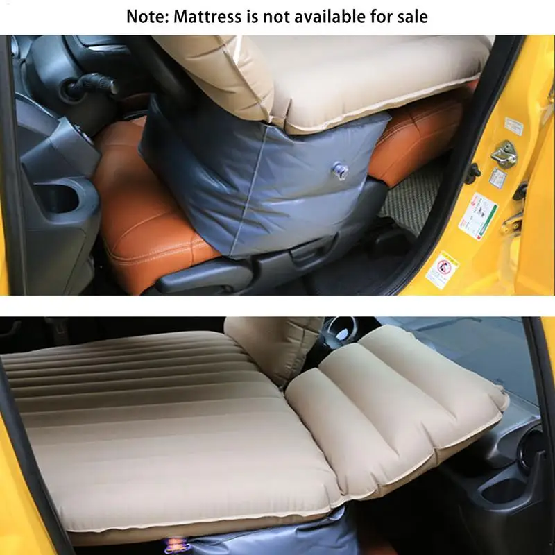 Car Inflatable Stool Cushion Air Mattress Ultimate Car Comfort Portable Cushion Rear Seat Gap Pad Auto Air Bed