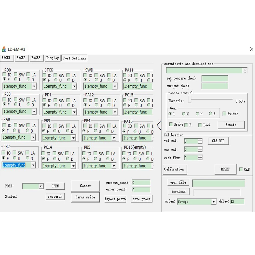 VOTOL Controller PL2303 EM30 EM50 EM80 EM100 EM150 USB Cable Data cable for adjusting controller parameters