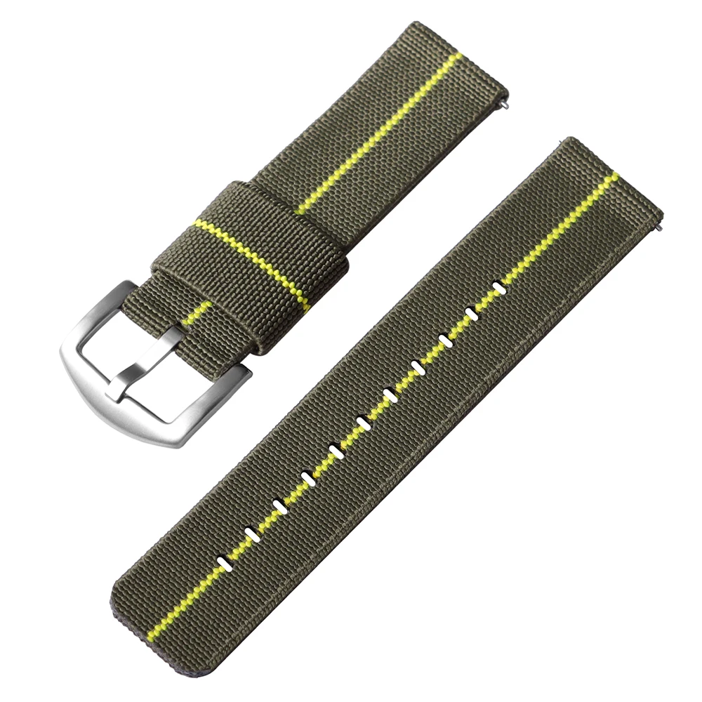 Nylon Braided Sport Watch Strap with Quick Release
