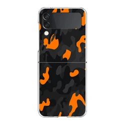 Stealth Serie: Camouflage Schokbestendige Opvouwbare Telefoonhoes - Zwarte Cover