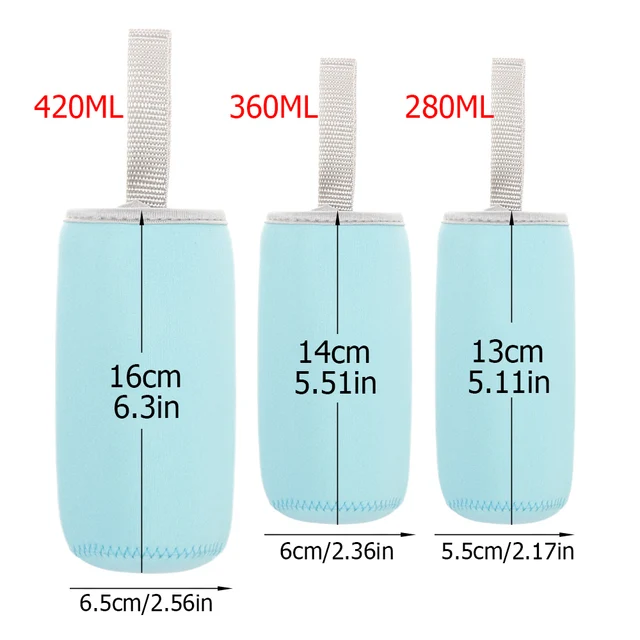 Outdoor Sport Portable Vacuum Cup Sleeve Pouch Glass Bottle Cover Vacuum Cup Sleeve Water Bottle Case Water Bottle Cover 6