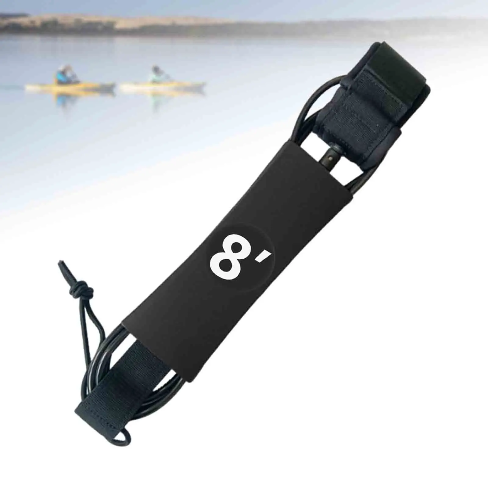 Surfboard Leash Paddleboard Leash Soft Surf Leash for Sea Surfing Accessories Outdoor Surfing Rope Replacement Water Sports 5