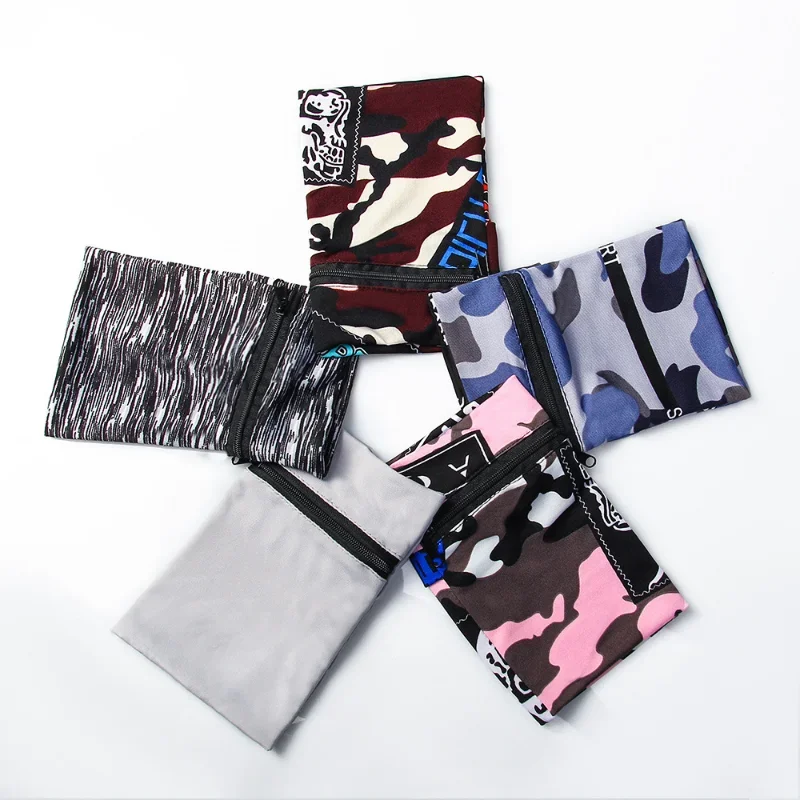 Zipper Running Wrist Wallet Pouch Arm Bag for Phone Key Card 1PC