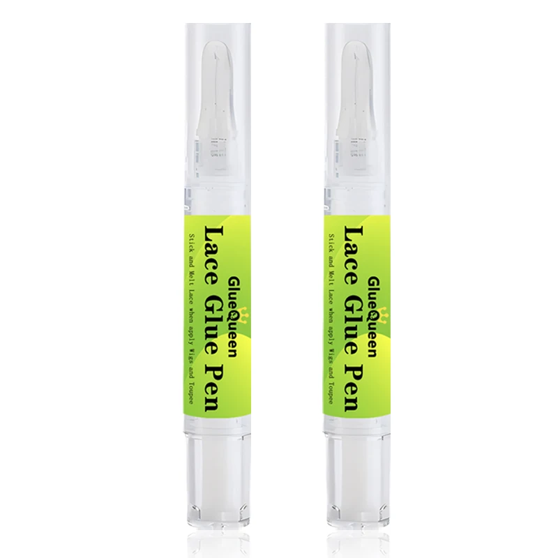 Lace Glue Pen 5ml Waterproof Extra Strong Wholesale Custom Label Of Lace Front Wig Glue For Human Hair Wigs 6