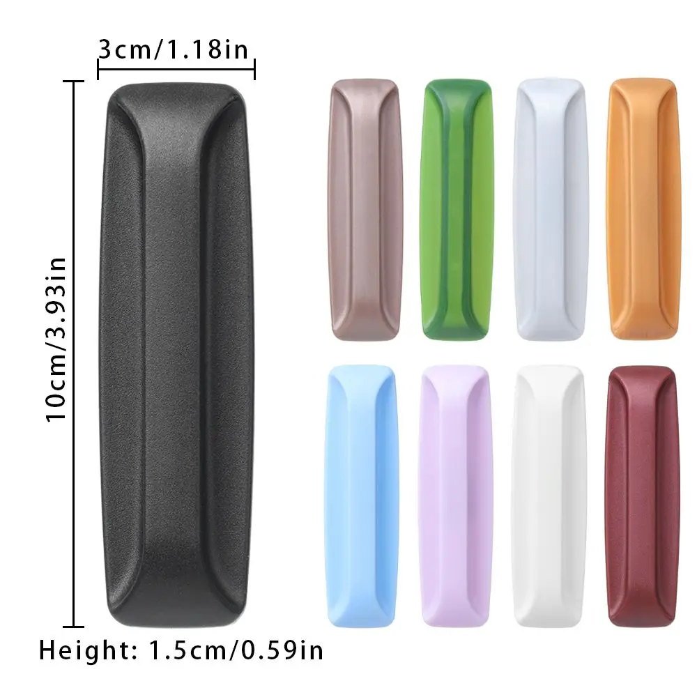 Furniture Handles Multi-purpose Cabinet Pulls Auxiliary Window Door Wardrobe Pulls Furniture Decor Self-adhesive Handles Rectangular 2Pcs