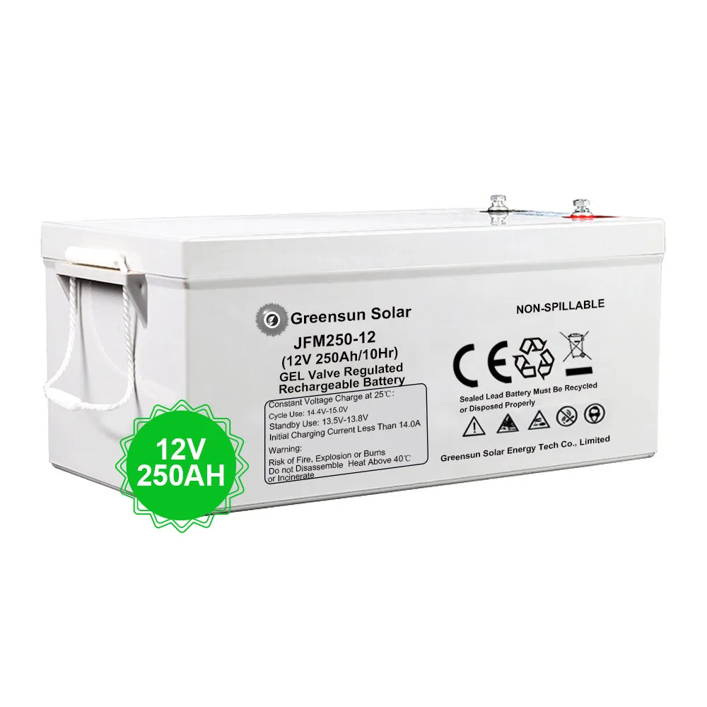 Lithium-Ion Battery 12V - 250Ah - 3.2kWh - PowerBrick+ LifePO4 battery