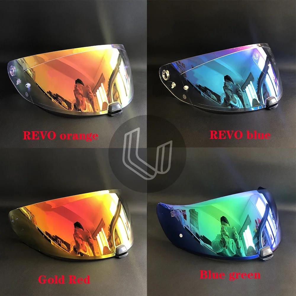 Lente Di Placcatura Dell'Obiettivo Della Visiera Del Casco Integrale Del Motociclo Per Hjc C70 Is-17 Fg-St Rpha-St Visiera Per Visione Notturna Del Ca