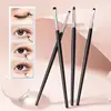 4Pcs Eye Smudge Brush, Fine Soft Makeup Tool, Eyeshadow Brush Set Eyeliner Brush For Blending Eyeshadow Eyeliner, Ideal 1