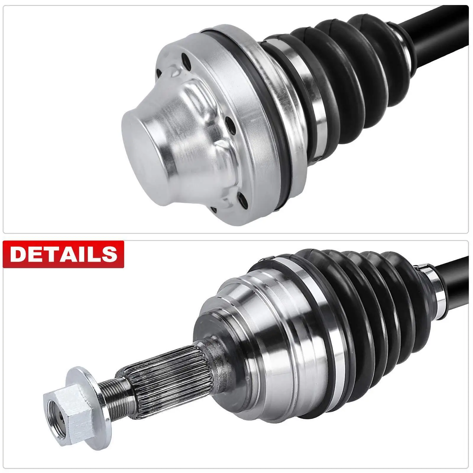 Front Left or Right CV Axle Assembly For Audi A7 Quattro Q7 Volkswagen Porsche 95834903810, 95834903811, 95834903812