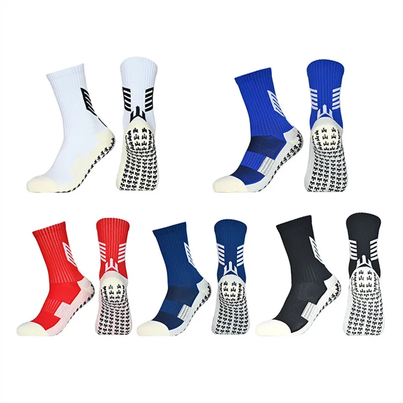 

Men's Football Soccer Socks Anti Slip Non Slip Grip Pads for Football Basketball Sports Cycling Grip Socks