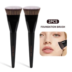 MAANGE Professional Skin - friendly Makeup Brush for Foundation, Powder, Blush, and Concealer (2pcs Makeup Brushes)