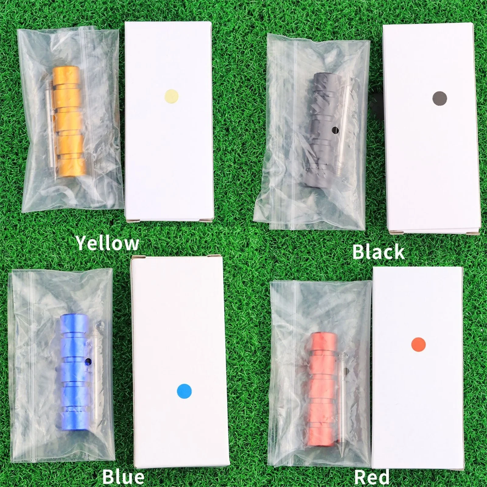 Stainless Steel Golf Divot Repair Tool Lawn Maintenance Pitch Groove Cleaner Marker Fork Pen Golf Accessories Putting Green Fork 4