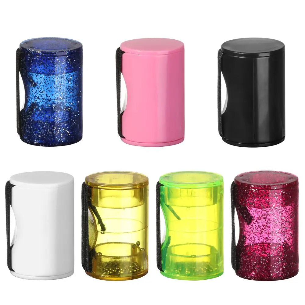 Adjustable Fingers Rhythm Sand Shaker 2021 Music Finger Ring Soft Plastic Diameter 2.5cm Guitar Ukulele Instruments Accessories