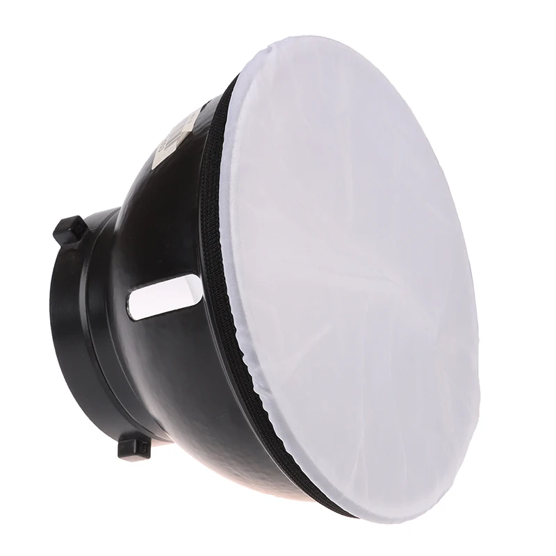 Photography Light Soft White Diffuser Cloth For Standard Studio Strobe Reflector 180mm