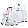 New 2023 LCK SK Telecom T1 Global Finals Jacket S13 Casual Men's Windproof Bomber Jacket FAKER Fan Jacket t1 Team Support Top 1