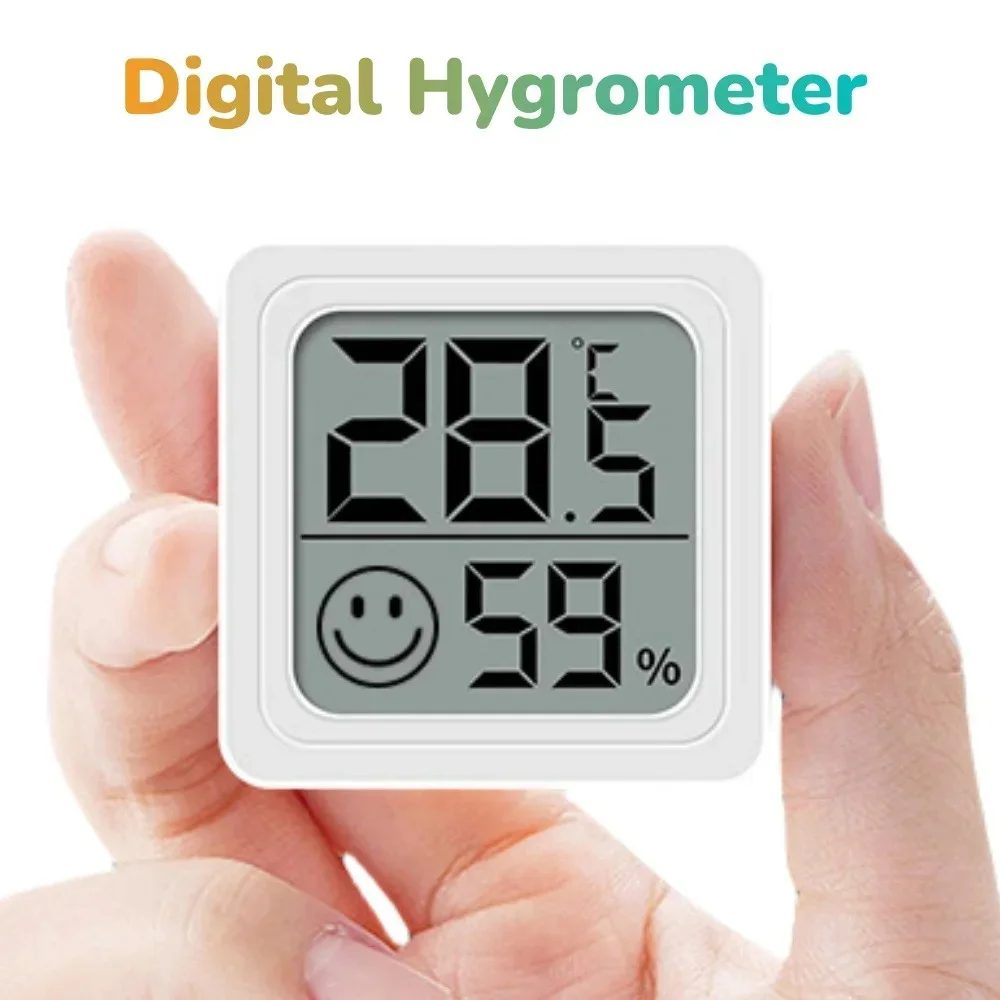 Mini Electronic Thermometer And Hygrometer Table Digital Thermomete Hygrometer Temperature Humidity Meter Sensor