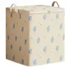 Foldable Quilt Storage Bag with Handles Portable Large Capacity Clothes Storage Bins Closet Cabinet Organizer 1