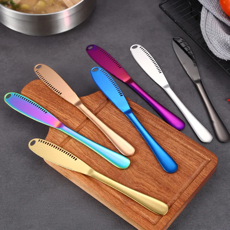 Butter Cheese Knife Stainless Steel Jam Cutlery Toast Cutter