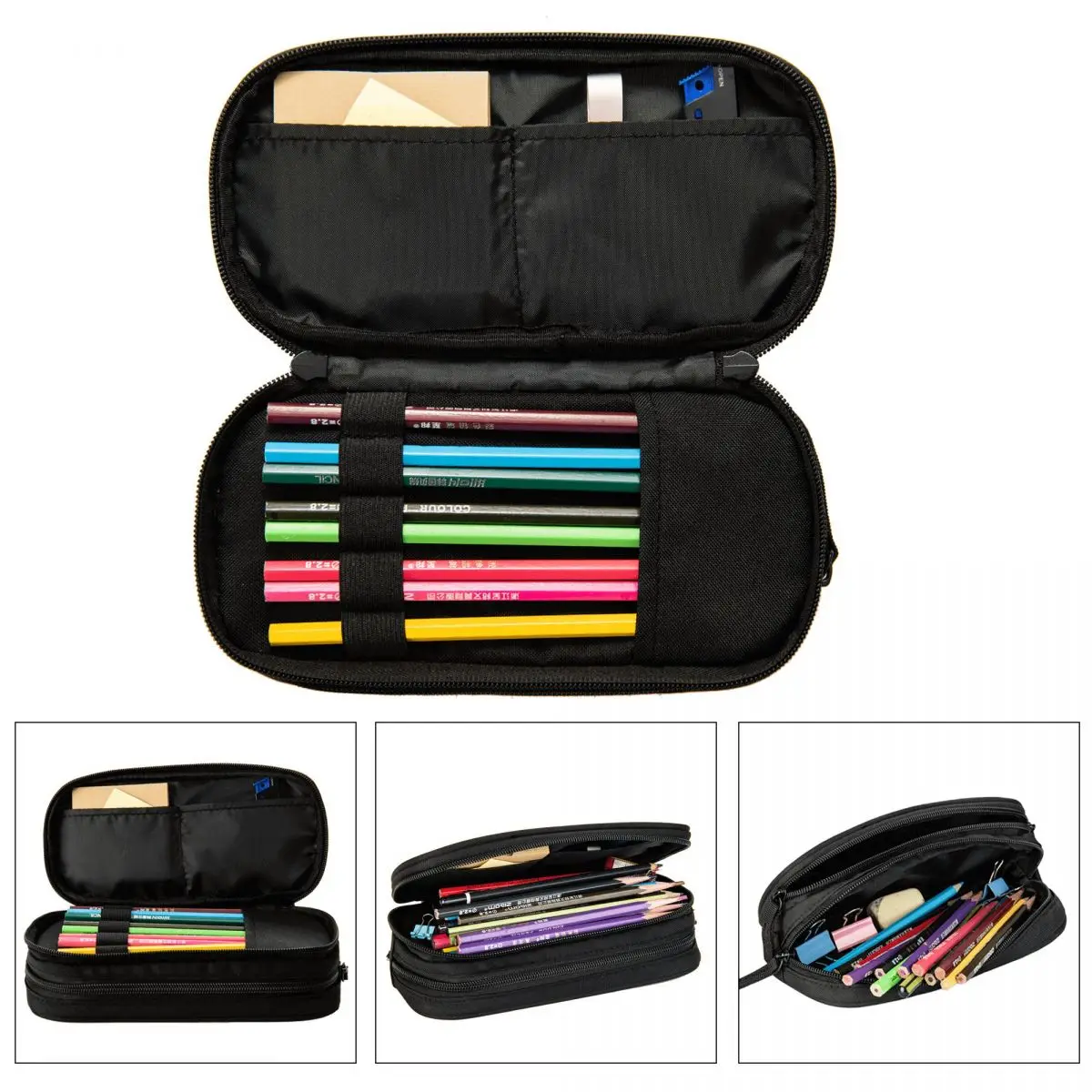 Football Messi Miami Pen Box Large-capacity For School Pencil Case Stationery Amazing Gift 4
