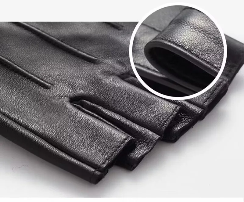 Fashion Half Finger Short Thin Punk PU Leather Gloves For Women Outdoor Driving Cycling Touch Screen Motorcycle Sports Fitness
