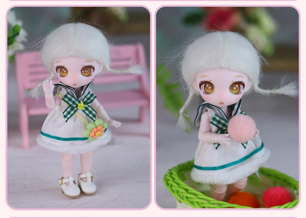 DBS Dream Fairy BJD OB11 MAYTREE Constellation series doll clothes cute dress 1/12 doll birthday gift toy SD