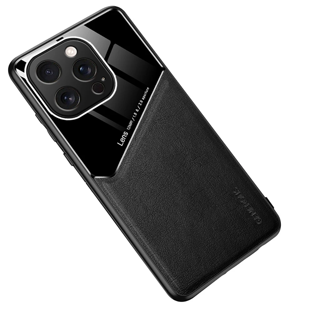 Magnetic Leather Anti-Fall Phone Case - Premium Protection 6.9 inches